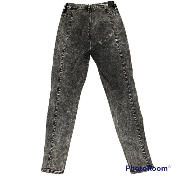 ❤️❤️Secrets with Love Super High Narrow waisted jeans acid wash size 29. - Picture 2 of 16